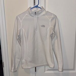 The North Face White Fleece Pullover